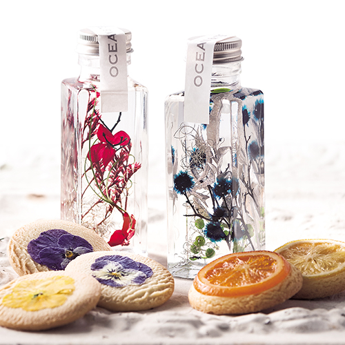 ハーバリウム オレンジ レモンクッキー オリジナルあい ウエディングプチギフト ウェルカムボード